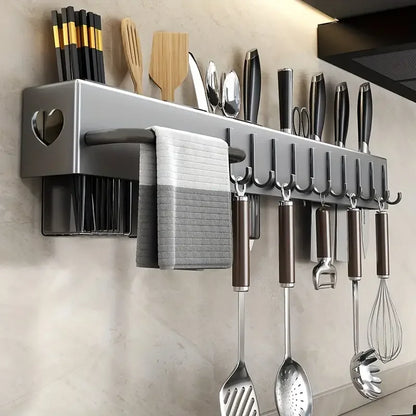 Wall Mounted Kitchen Storage Rack