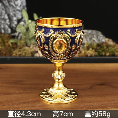 Diamond-Encrusted European Style Chalice