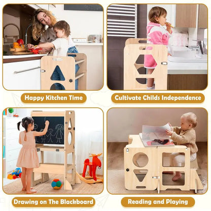 Four In One Toddler Kitchen Step Stool
