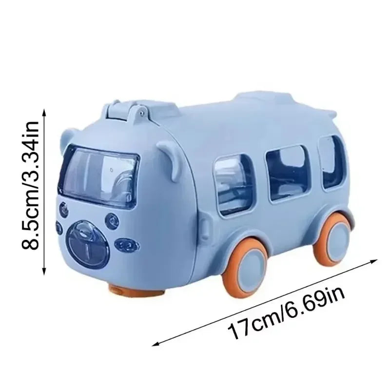 Portable Bus Water Bottle With Shoulder Strap