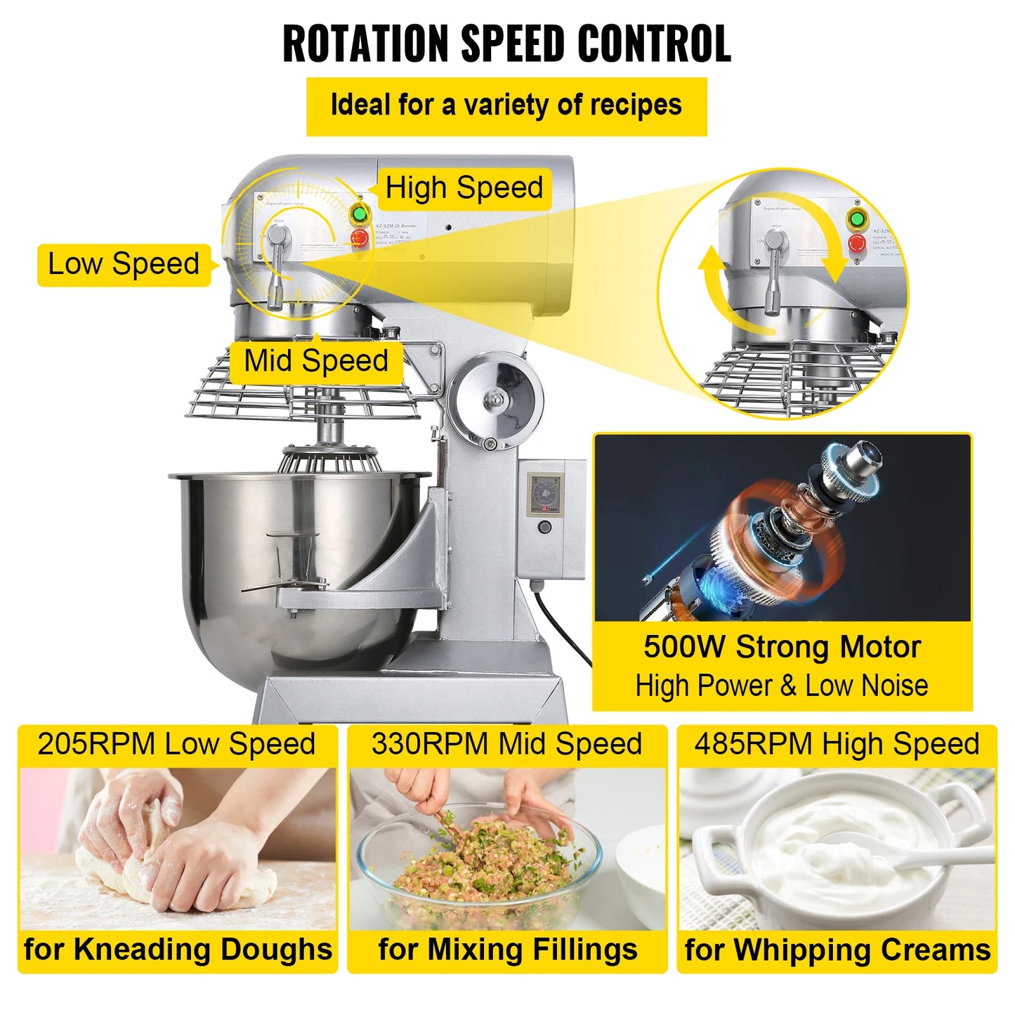Electric Dough Machine Stainless Steel