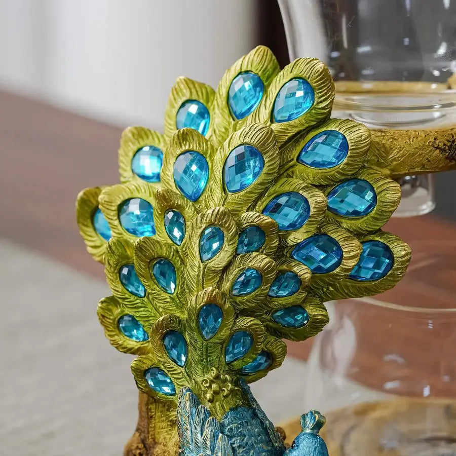 Teapot Set with Infuser Peacock