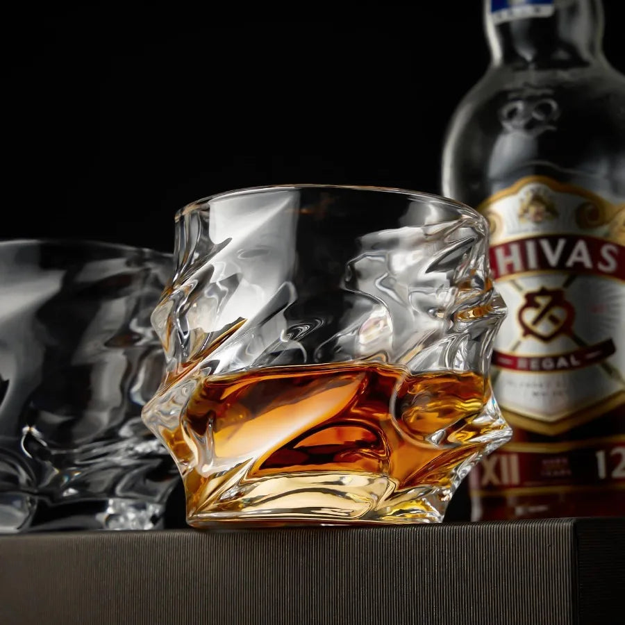 Crystal Whiskey Glasses Set Of Four