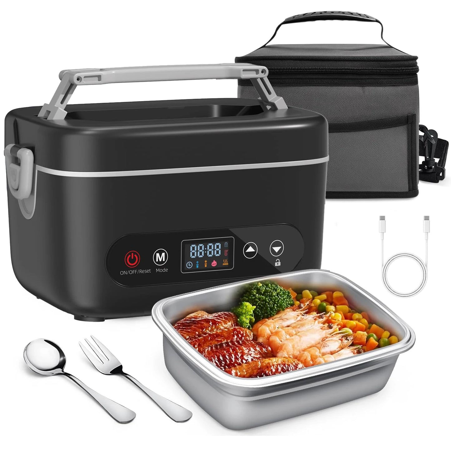 Lunch Box Portable Food Heater