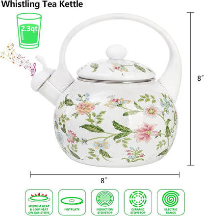 Tea Kettle with Whistle