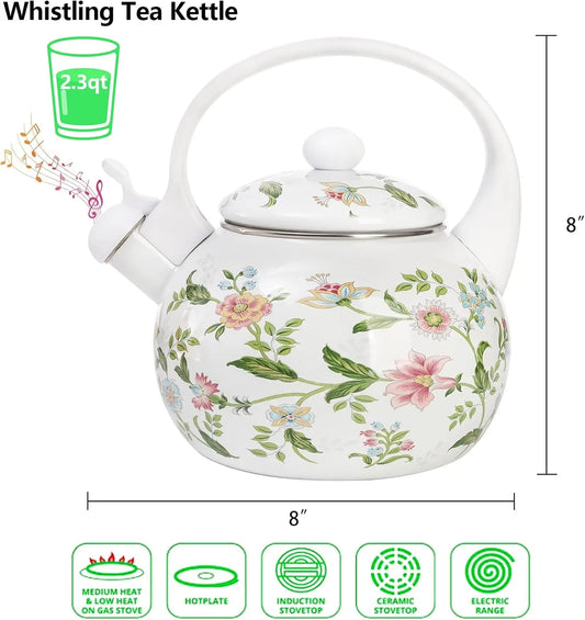 Tea Kettle with Whistle