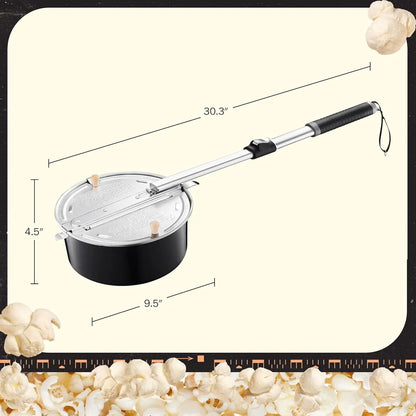 Old Fashioned Campfire Popcorn Popper