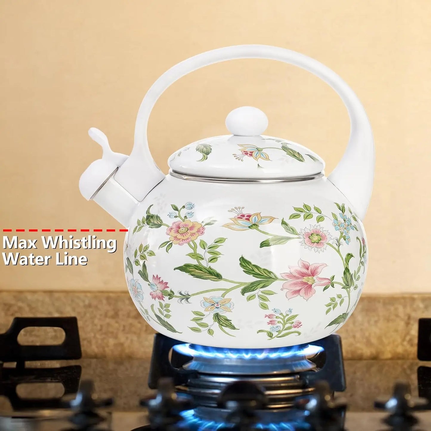 Tea Kettle with Whistle