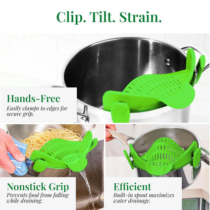 Silicone Strainer For Kitchen Pots