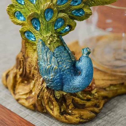 Teapot Set with Infuser Peacock