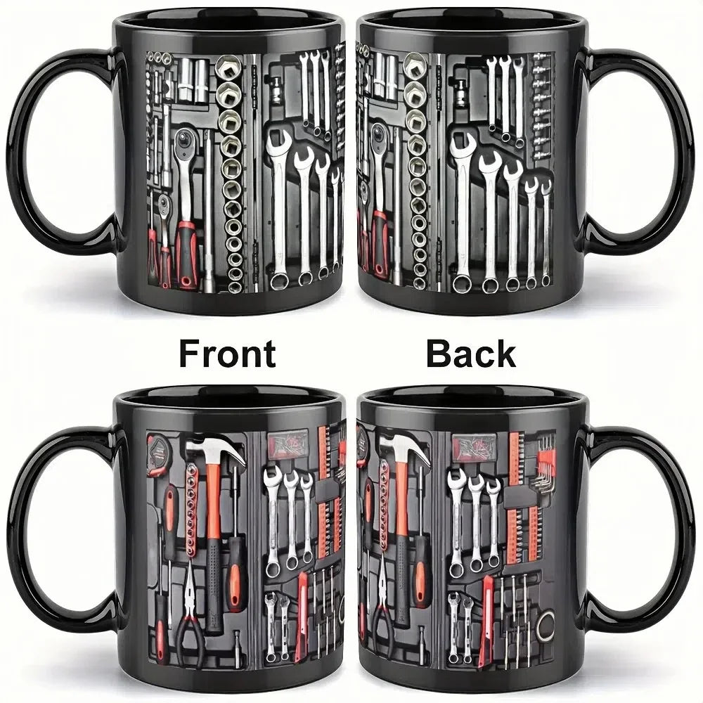 Funny Coffee Mug Mechanic Toolbox Set