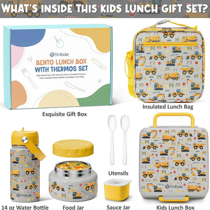 Bento Box Set With Insulated Food Jar