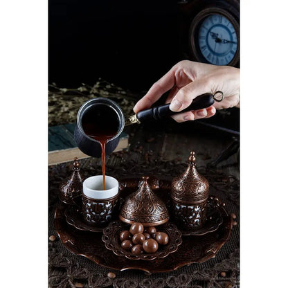 Turkish Coffee Making And Serving Set