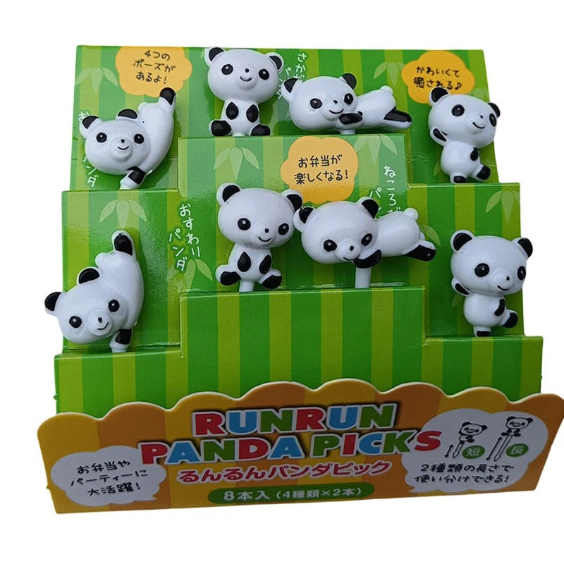 Mini Cartoon Panda Fruit Fork