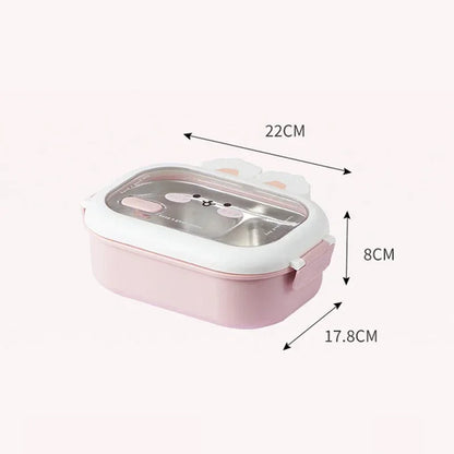 Rabbit Design Large Capacity Sealed Bento Box