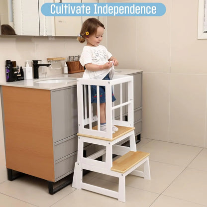 Anti-Tip Safety Tower for Toddlers