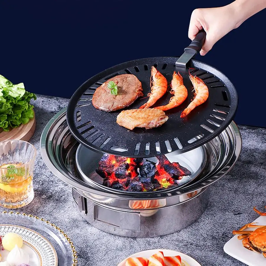 Korean Style Barbecue Grill Charcoal
